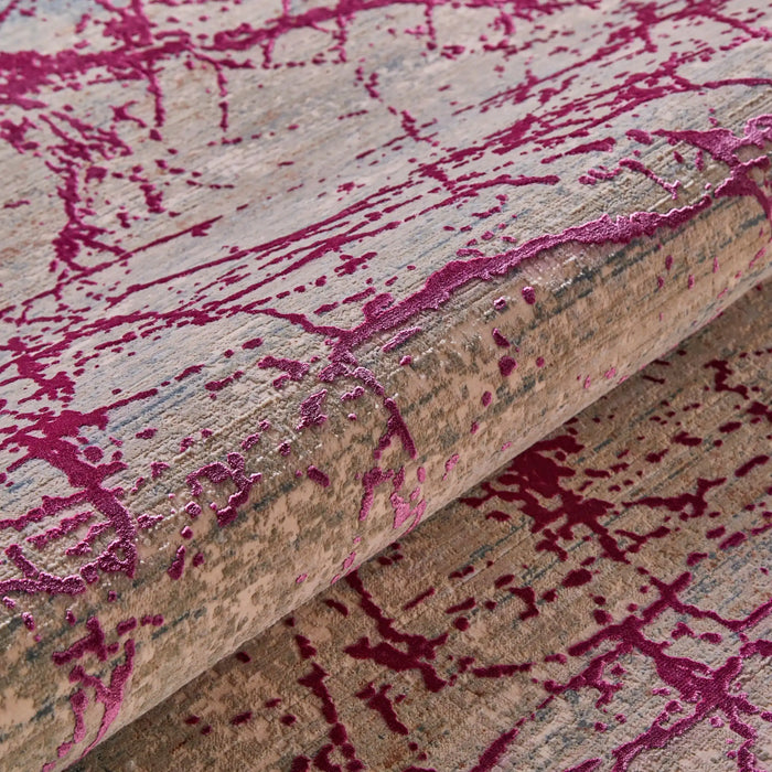 Concept Looms emerald emr101 pink Pink Living Room  Rug.