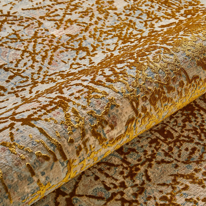 Concept Looms emerald emr102 yellow Yellow Living Room  Rug.