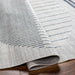 Surya lll enso 2315 blue Blue Living Room Geometric Rug.