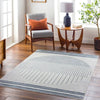 Surya lll enso 2315 blue Blue Living Room Geometric Rug.