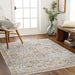 Surya lll esther 2327 grey Beige, Multicoloured Living Room Geometric Rug.