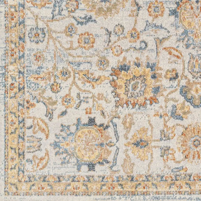 Surya lll esther 2327 grey Beige, Multicoloured Living Room Geometric Rug.