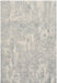 Nourison exhale exl01 light grey Grey Living Room  Rug.