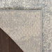 Nourison exhale exl01 light grey Grey Living Room  Rug.