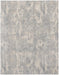Nourison exhale exl01 light grey Grey Living Room  Rug.