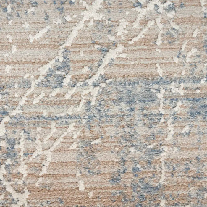 Nourison exhale exl02 beige blue Blue, Beige Living Room  Rug.