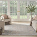 Nourison exhale exl02 beige blue Blue, Beige Living Room  Rug.