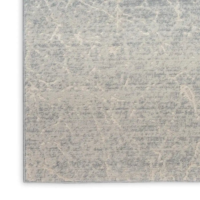 Nourison exhale exl02 ivory grey Ivory Living Room  Rug.