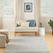 Nourison exhale exl02 ivory grey Ivory Living Room  Rug.
