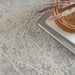 Nourison exhale exl02 ivory grey Ivory Living Room  Rug.