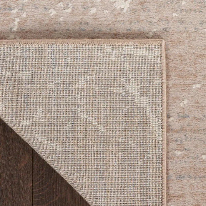 Nourison exhale exl02 moca ivory Beige Living Room  Rug.