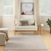 Nourison exhale exl02 moca ivory Beige Living Room  Rug.