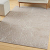 Nourison exhale exl02 moca ivory Beige Living Room  Rug.