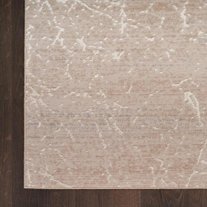 Nourison exhale exl02 moca ivory Beige Living Room  Rug.