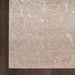Nourison exhale exl02 moca ivory Beige Living Room  Rug.