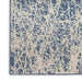 Nourison exhale exl02 navy ivory Navy Living Room  Rug.
