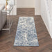 Nourison exhale exl02 navy ivory Navy Living Room  Rug.