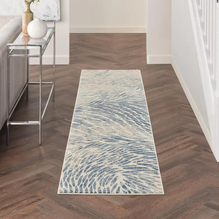 Nourison exhale exl03 multi Multicoloured Living Room  Rug.