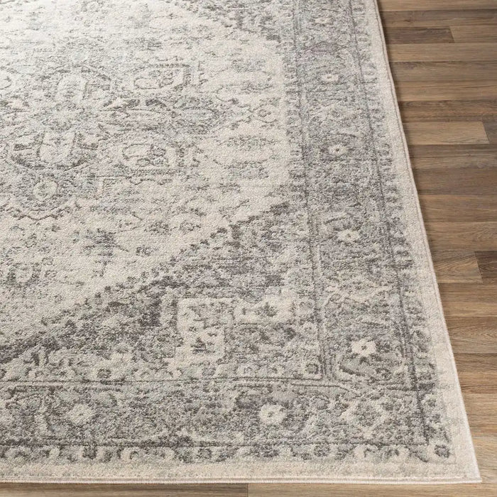 Surya che farah 2312 grey Grey Living Room Moroccan Rug.