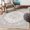 Surya che farah 2312 grey Grey Living Room Moroccan Rug.