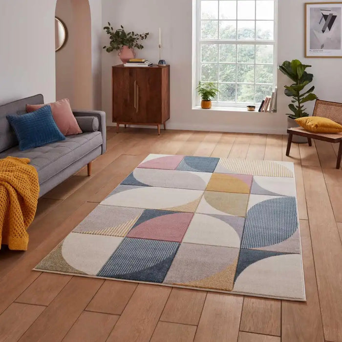 Miltu Raugs Matrix Think FE663 Multi Rugs - Buy FE663 Multi Rugs Online from Rugs ...