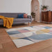 Think Rugs matrix think fe663 multi Multicoloured Living Room  Rug.