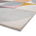 Think Rugs matrix think fe663 multi grey Multicoloured Living Room  Rug.