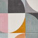 Think Rugs matrix think fe663 multi grey Multicoloured Living Room  Rug.