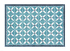 Turtle Mat turtle designs 5 flowerfields blue Blue Kitchen  Doormat Rug.