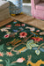 Sanderson sanderson forest of dean forest green 146907 Green Living Room Wool Rug.