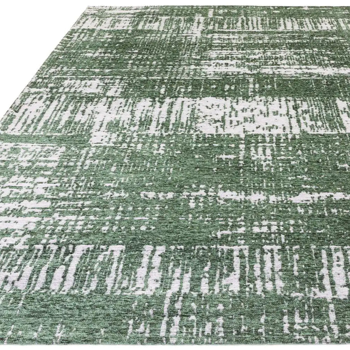 Asiatic beau forrest green Green Living Room Flat Weave Rug.