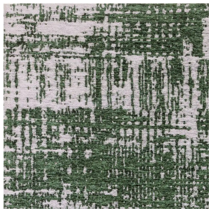 Asiatic beau forrest green Green Living Room Flat Weave Rug.