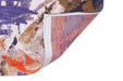 Louis de Poortere fresque fresque purple game Purple, Multicoloured Living Room  Rug.