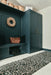 Woven Edge woven edge runners fusion charcoal grey Brown, Grey Living Room Wool Rug.