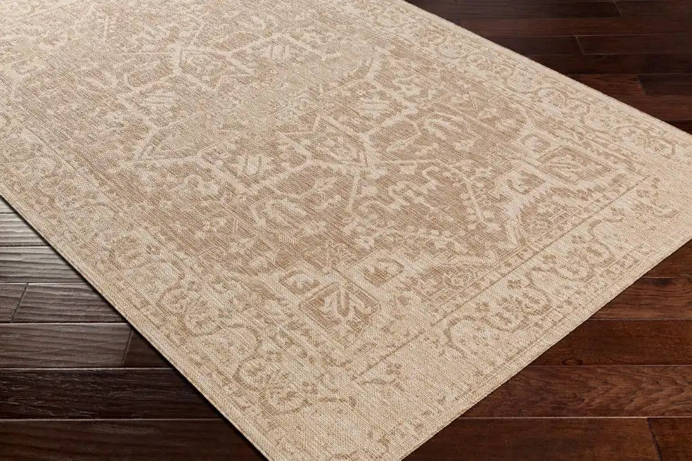 Surya trg gena 2347 camel Beige Outdoor  Flat Weave Rug.