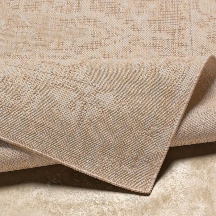 Surya trg gena 2347 camel Beige Outdoor  Flat Weave Rug.