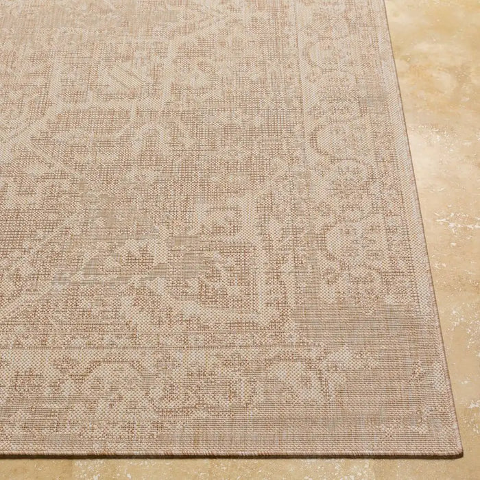 Surya trg gena 2347 camel Beige Outdoor  Flat Weave Rug.