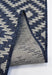 Homemaker county indoor outdoor geneva navy Blue, Navy Outdoor  Geometric Rug.