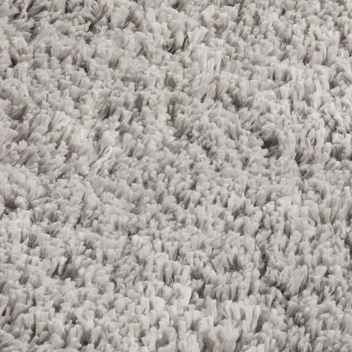 Esselle larissa shaggy washable ghost grey Grey Living Room Shaggy Rug.