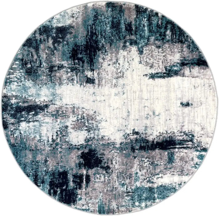 Surya wnl giulia 2309 blue Blue Living Room  Rug.