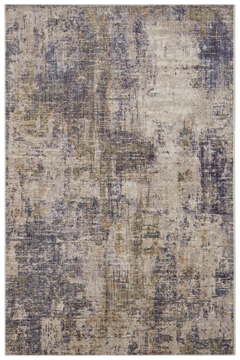 Nouristan cairo gizeh cream blue Blue Living Room Moroccan Rug.