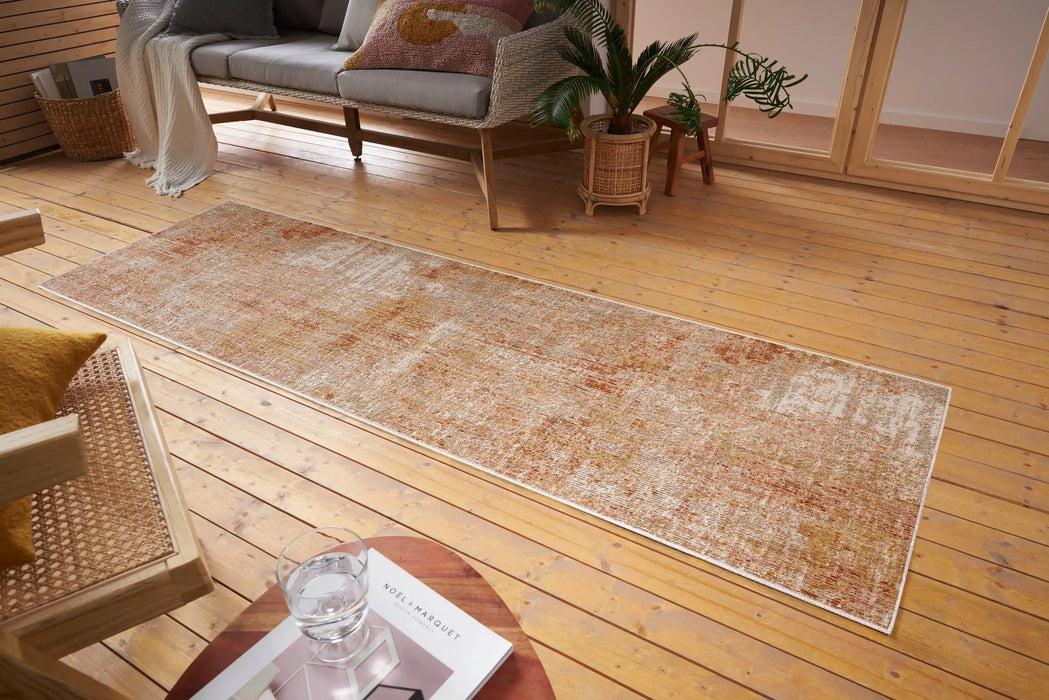 Nouristan cairo gizeh cream red Multicoloured, Red Living Room Moroccan Rug.
