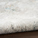 Nourison glitz glz20 grey multi Grey Living Room Geometric Rug.