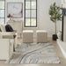 Nourison glitz glz21 grey gold Grey, Yellow Living Room Geometric Rug.