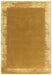 Asiatic ascot gold Yellow Living Room Wool Rug.