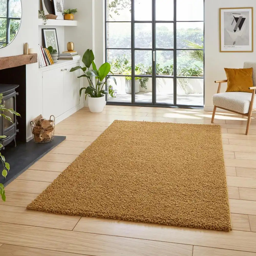 Bali Washable Gold Yellow Rug — RugsDirect Online