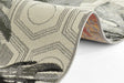 Hanse Home flair gold leaves Grey, Yellow Living Room Floral Rug.