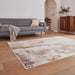 Think Rugs apollo gr579 bronze grey Grey, Beige, Orange Living Room  Rug.