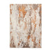 Think Rugs apollo gr580 bronze grey Grey, Orange Living Room  Rug.
