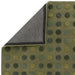 Asiatic dotty green Green Living Room Wool Rug.